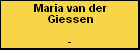 Maria van der Giessen