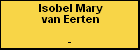 Isobel Mary van Eerten