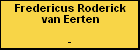 Fredericus Roderick van Eerten