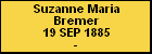Suzanne Maria Bremer