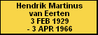 Hendrik Martinus van Eerten