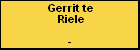 Gerrit te Riele
