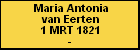 Maria Antonia van Eerten