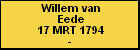 Willem van Eede