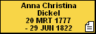Anna Christina Dickel