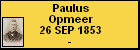 Paulus Opmeer