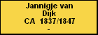 Jannigje van Dijk