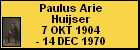 Paulus Arie Huijser