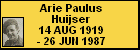 Arie Paulus Huijser