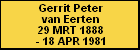 Gerrit Peter van Eerten