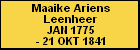 Maaike Ariens Leenheer
