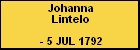 Johanna Lintelo