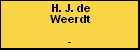 H. J. de Weerdt