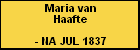 Maria van Haafte