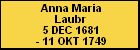 Anna Maria Laubr