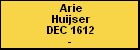 Arie Huijser