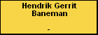Hendrik Gerrit Baneman