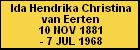 Ida Hendrika Christina van Eerten