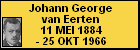 Johann George van Eerten