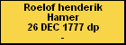 Roelof henderik Hamer