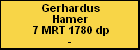 Gerhardus Hamer