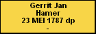 Gerrit Jan Hamer