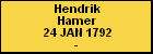 Hendrik Hamer