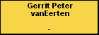 Gerrit Peter vanEerten