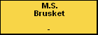 M.S. Brusket