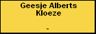 Geesje Alberts Kloeze