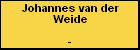 Johannes van der Weide