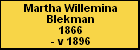 Martha Willemina Blekman
