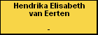 Hendrika Elisabeth van Eerten
