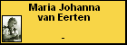 Maria Johanna van Eerten