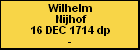 Wilhelm Nijhof