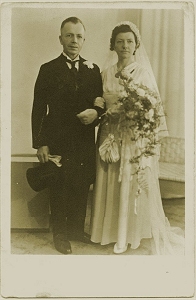 vader en moeder Van Eerten uit 's-Gravenhage