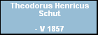 Theodorus Henricus Schut