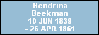 Hendrina Beekman