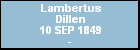 Lambertus Dillen