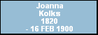 Joanna Kolks