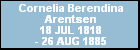 Cornelia Berendina Arentsen