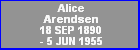 Alice Arendsen