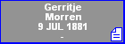 Gerritje Morren