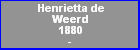 Henrietta de Weerd