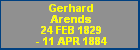 Gerhard Arends