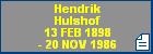 Hendrik Hulshof