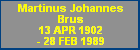 Martinus Johannes Brus