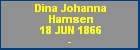 Dina Johanna Hamsen