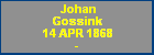 Johan Gossink