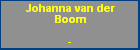 Johanna van der Boom